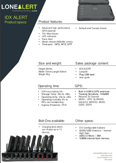 Product Specs